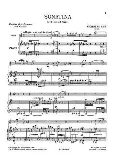 Sonatina von Nicholas Maw 