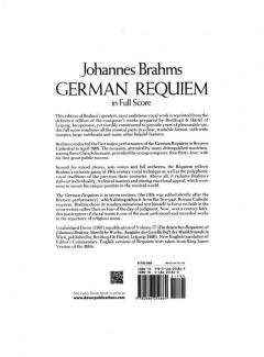 German Requiem von Johannes Brahms 