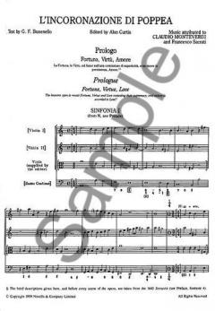 L' Incoronazione di Poppea von Claudio Monteverdi 
