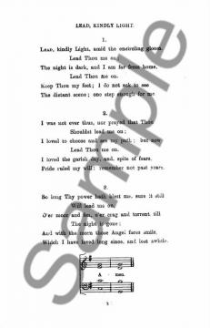 Lead Kindly Light von C.H. Purday 