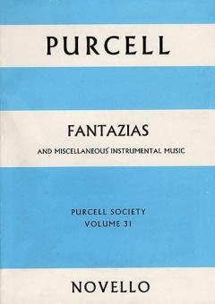 Fantazias and Miscellaneous Instrumental Music von Henry Purcell 