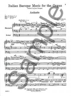 Italian Baroque Music for Organ 