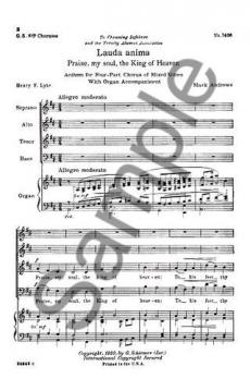 Laude Anima (Mark Andrews) 