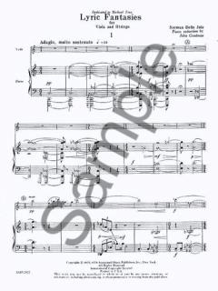 Lyric Fantasies von Norman Dello Joio 