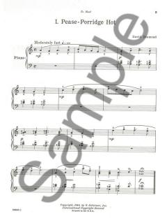 Eight Piano Pieces von David Diamond 
