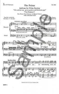 The Psalm (Les Rameaux) (Jean-Baptiste Faure) 
