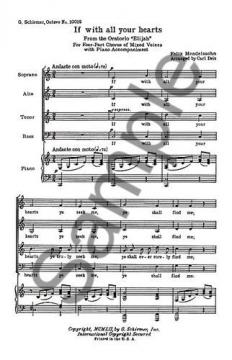 If With All Your Hearts (Felix Mendelssohn Bartholdy) 