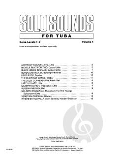 Solo Sounds For Tuba Vol. 1 im Alle Noten Shop kaufen