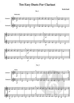 Belwin Master Duets Easy Vol. 2 von Keith Snell für Klarinette im Alle Noten Shop kaufen