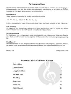 Easy Blue Recorder (Geoffrey Russell-Smith) 