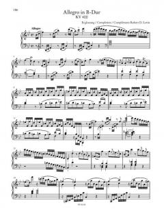 Klavierstücke Band 2 von Wolfgang Amadeus Mozart im Alle Noten Shop kaufen
