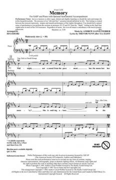 Memory von Andrew Lloyd Webber (Download) 