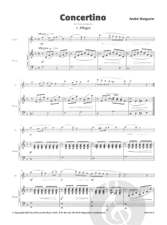 Concertino von Andre Waignein 