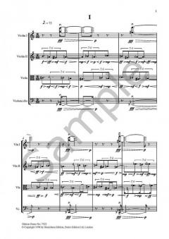 Streichquartett Nr. 3 von James Dillon im Alle Noten Shop kaufen (Partitur)