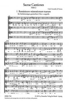 Sacrae Cantiones Heft 2 (Carlo Gesualdo) 