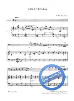 Tarantella op. 20 (Ludwig Milde) 