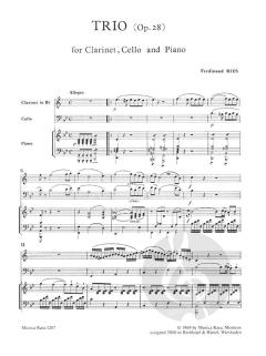Trio Bb-dur op. 28 (Ferdinand Ries) 