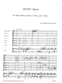 Oktett f-moll op. 10 