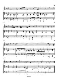 Sonaten aus op. 5 von Jean Baptiste Loeillet 'de Gant 