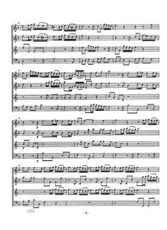 2 Sonaten a Quattro Nr. 3 und 4 F-Dur (Gottfried Heinrich Stölzel) 