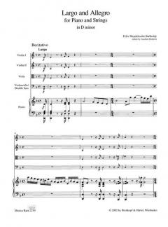 Largo und Allegro d-moll (Felix Mendelssohn Bartholdy) 