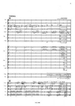 Variationen über ein Thema von Mozart von Wolfgang von Schweinitz für großes Orchester im Alle Noten Shop kaufen (Partitur)