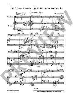 Le Tromboniste Débutant Contemporain von Claude Pichaureau 