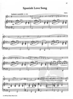 Concert Repertoire von Paul Harris 