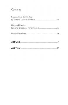 Rent von Jonathan Larson 