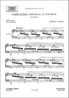 Prélude, Choral & Fugue von Cesar Franck 