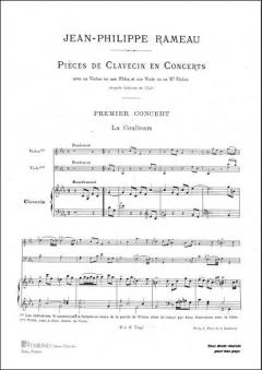 Pieces De Clavecin En Concert, Trios pour Piano, von Jean-Philippe Rameau 