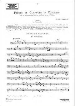 Pieces De Clavecin En Concert, Trios pour Piano, von Jean-Philippe Rameau 