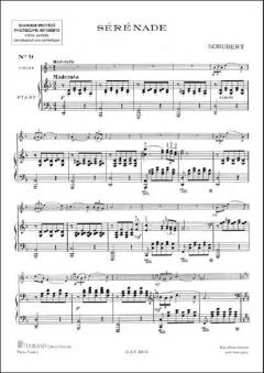 Serenade Violon/Piano von Franz Schubert 