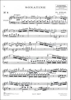 Sonatines Vol. 2 Piano (Op.59 Op. 60 Op. 88 von Friedrich Kuhlau 