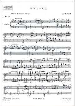 Sonate Nr.3 Piano von Joseph Haydn 
