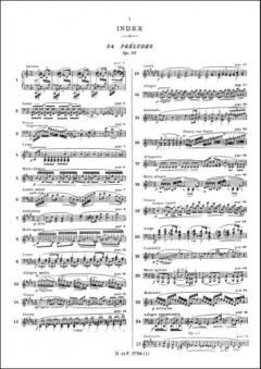 Preludes Op. 28 Piano von Frédéric Chopin 