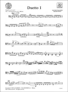 3 Duetti Concertanti Op. 1 von Niccolò Paganini 