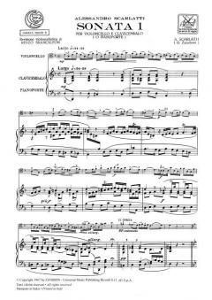 3 Sonate von Antonio Scarlatti 