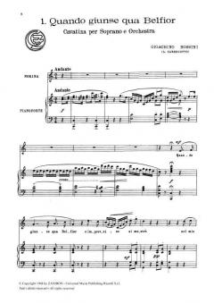 Sei Arie Inedite, Per Canto e Pianoforte A Cura Di von Gioachino Rossini 