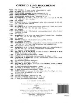 Due Sonate In Re Maggiore (G. 571-572) von Luigi Boccherini 