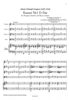 Konzert Nr. 1 D-Dur (Christoph Graupner) 