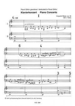Konzert op. 46 von Krzysztof Meyer für Klavier und Orchester im Alle Noten Shop kaufen