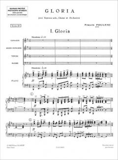 Gloria von Francis Poulenc 