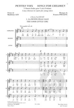 Petites Voix (Francis Poulenc) 