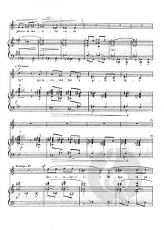 Melodies et Chansons Col. Xxe Siecle von Federico Mompou 