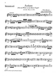 Andante F-Dur für 5 Blechbläser (Wolfgang Amadeus Mozart) 