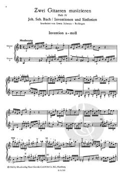 Zwei Gitarren musizieren Heft 4 