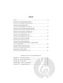 Happy Birthday-Variationen von Peter Heidrich für Streichquartett im Alle Noten Shop kaufen