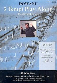 Introduktion und Variationen 'Trockne Blumen' von Franz Schubert für Querflöte und Klavier D 802 (op. posth 160) im Alle Noten Shop kaufen