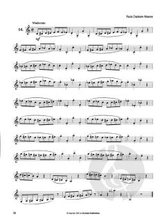 21 Intermediate Studies for Clarinet von Paula Crasborn-Mooren 